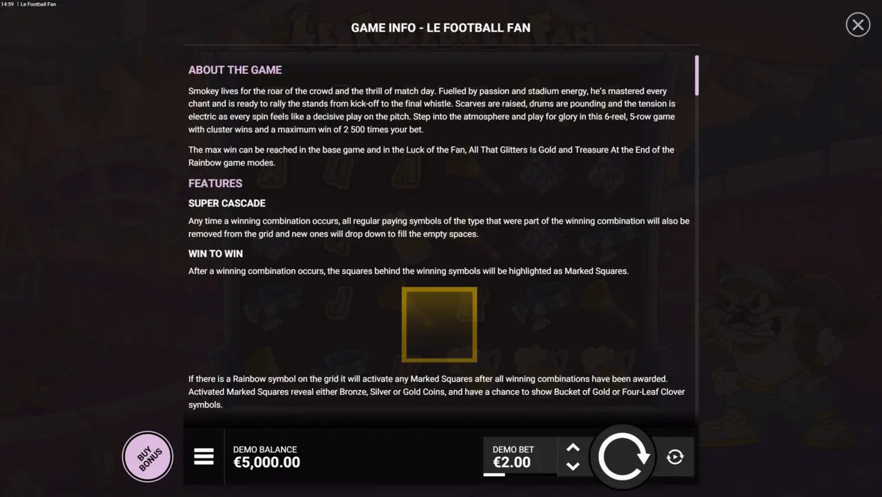 Le Football Fan: Как работает механика