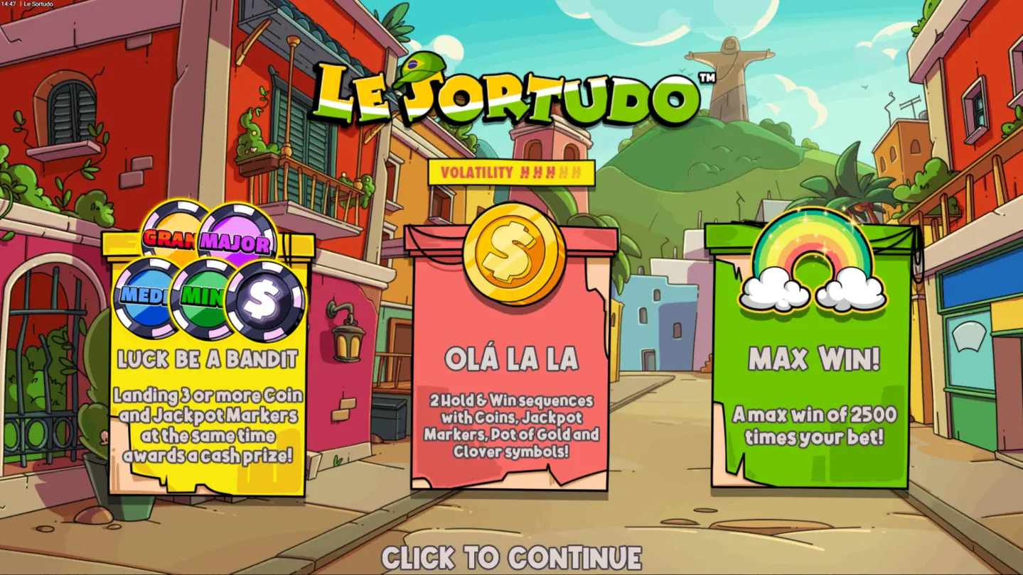 Le Sortudo loading screen