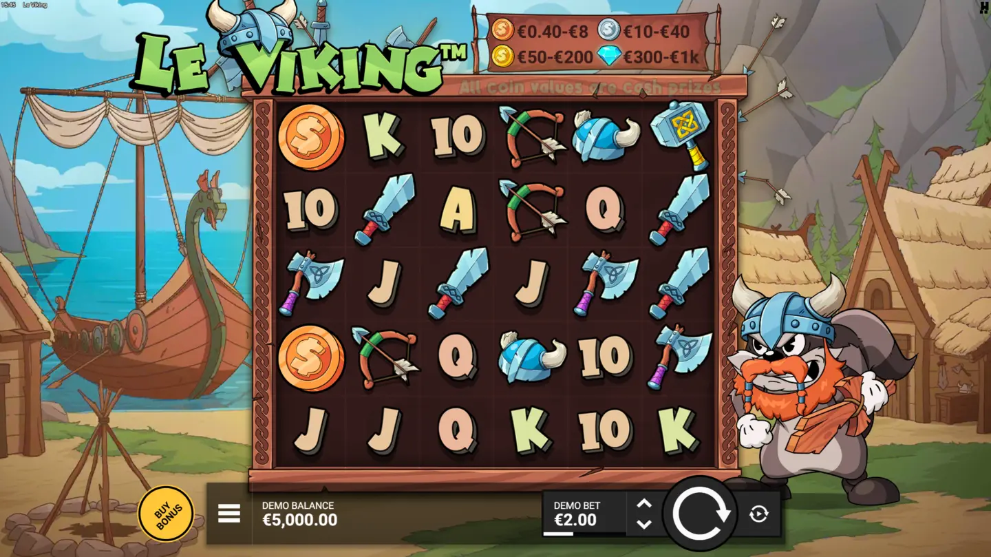 Le Viking — Raid Spins & Grid Multipliers
